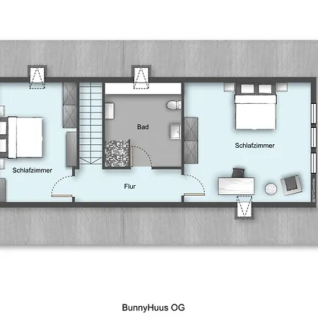 Vakantiehuis Bunnyhuus Scheunen-loft *